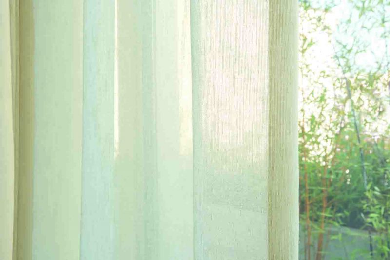 The Rhyme Wide Collection is a part of our wide width program and is a linen look sheer fabric. Woven at 303cm this fabric is 100% Polyester, giving it the look and feel of linen, yet with the stability and strength of Polyester. This design is tested for AS1530 pt 3 and is available 11 colours, from warm and classic neutrals to moodier blush hues and the cool and modern grey / black tones.